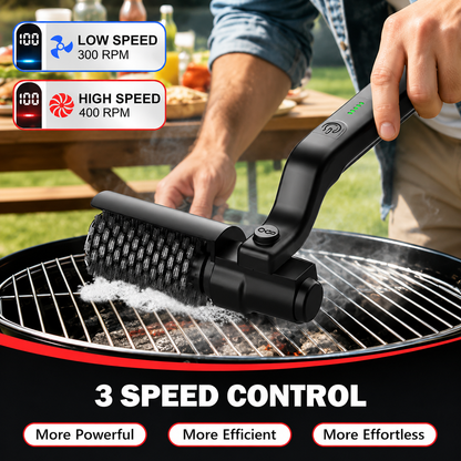 Elvomi™ Electric Grill Brush