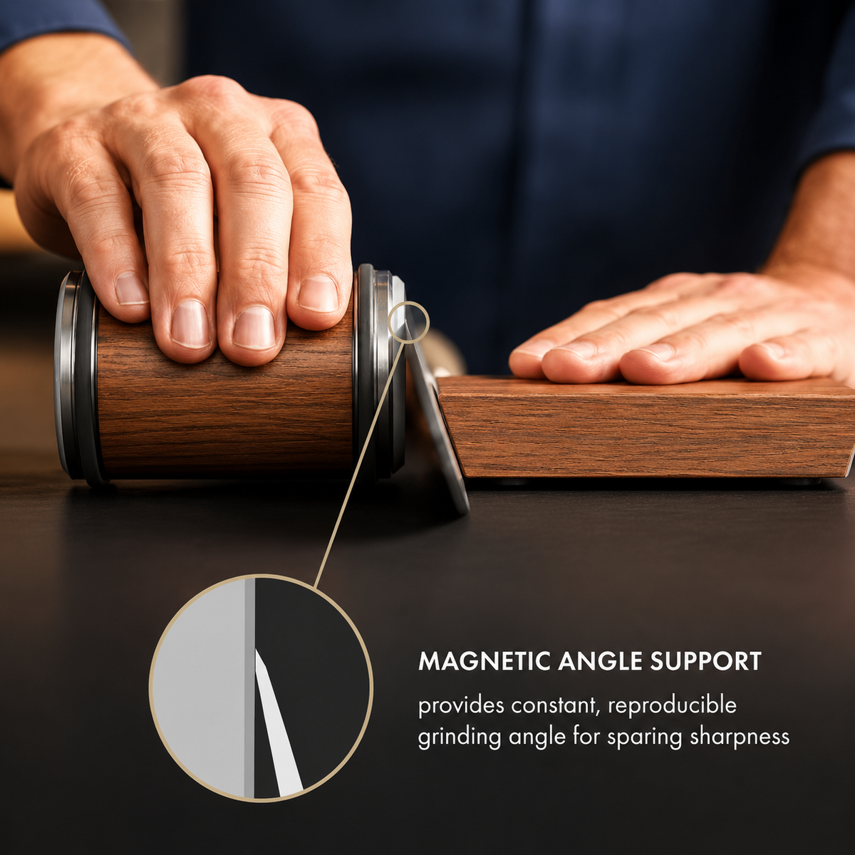 Elvomi™ Rolling Knife Sharpener Kit