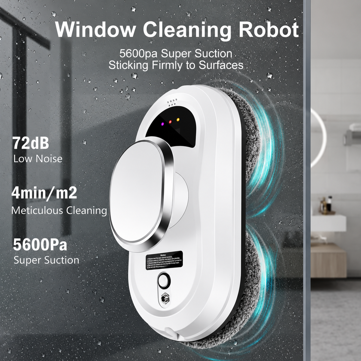 Elvomi™ Intelligent Window Cleaning Robot