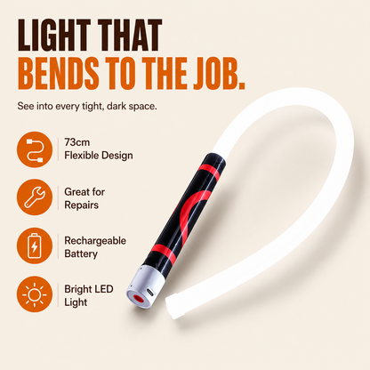 Elvomi™ Work Flexible LED Flashlight
