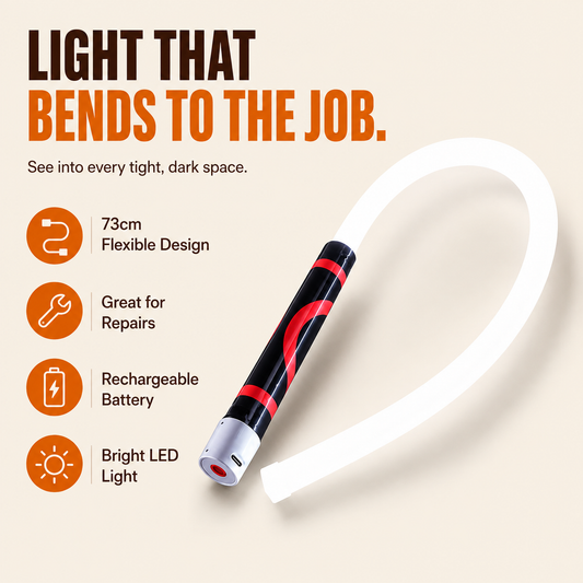Elvomi™ Work Flexible LED Flashlight