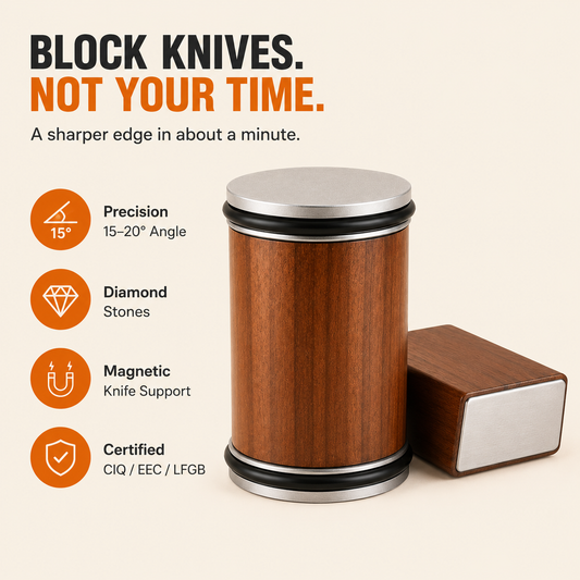 Elvomi™ Rolling Knife Sharpener Kit